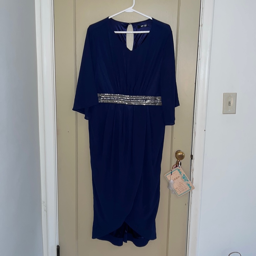 Blue dress